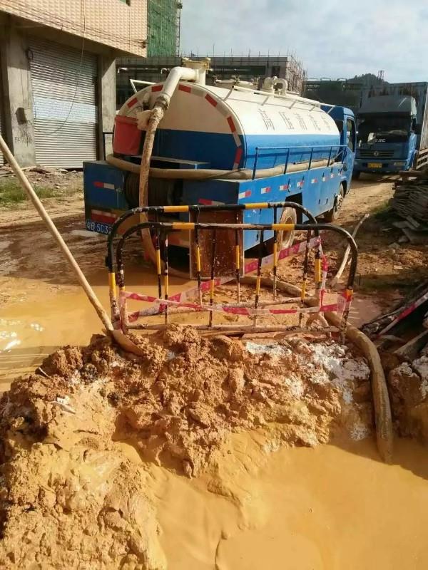 南开乡工地淤泥清淤