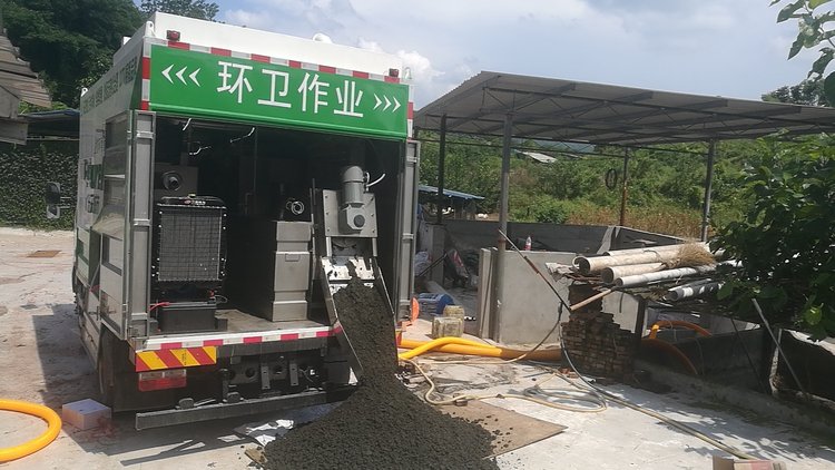 南开乡污泥干湿分离技术